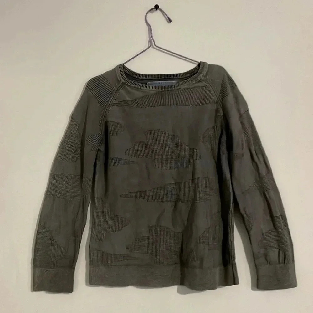 Kids Zara Spring cotton sweater 4-5yr cloud knit pattern. AMAZING!